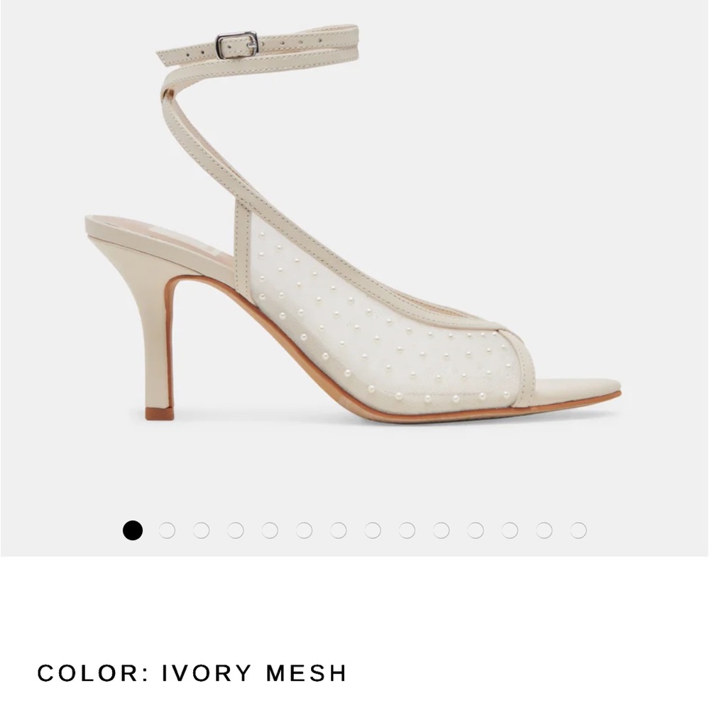 NWOT Dolce Vita Cream Heels!